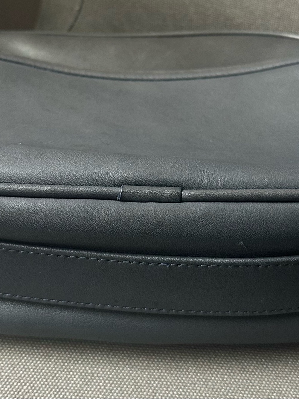 Vintage coach blue/ grey camera bag - Picture 8 of 12